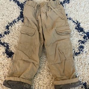 thermal khaki pants